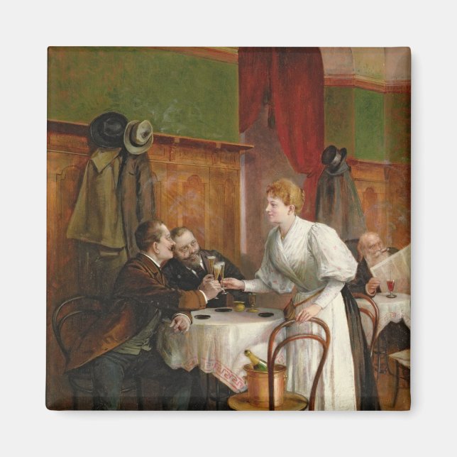 Íman Bebendo da sua saúde (Frente)