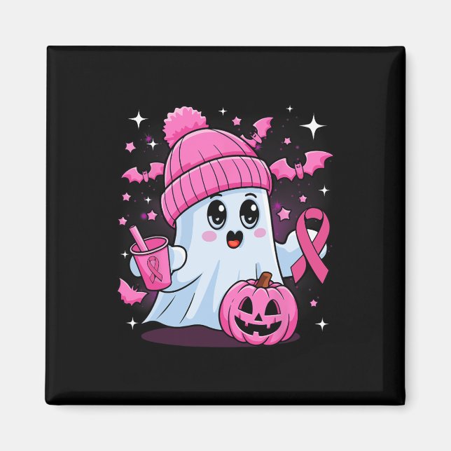 Íman Bebendo Fantástico Café Halloween Mama Fantasma (Frente)