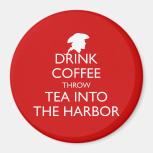 ÍMAN BEBER CAFÉ JOGOU CHÁ NO HARBOR
