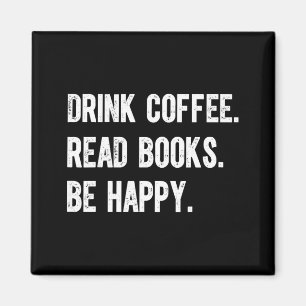 Íman Beber café ler livros ser feliz engraçado livresco