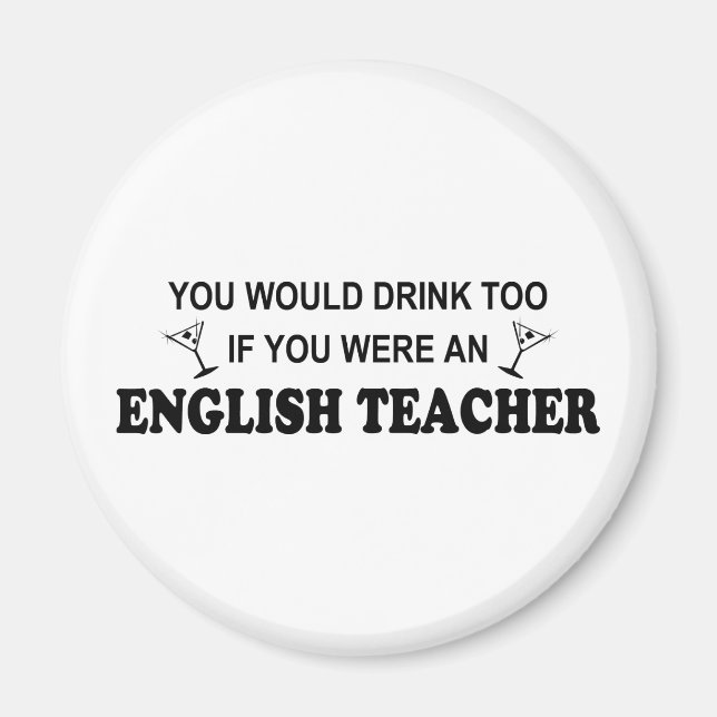 Íman Beber Também - Professora Inglês (Frente)