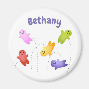 Íman Bebês bonitos de geleia doces caricaturas doces