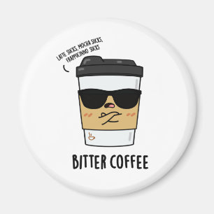 Íman Bebida Engraçada Com Café
