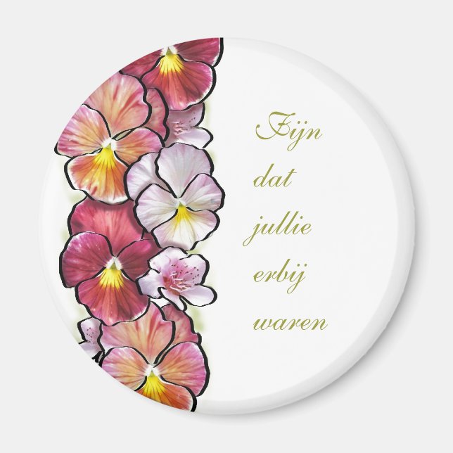 Íman Bedankje magneet (Frente)