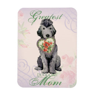 Íman Bedlington Terrier Heart Mom Magnet