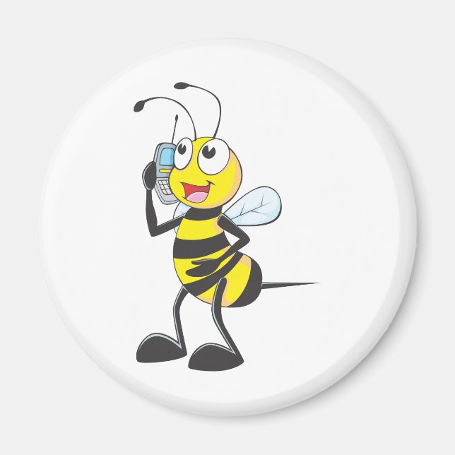 Íman Bee falando ao telefone - chamando alguém (Frente)