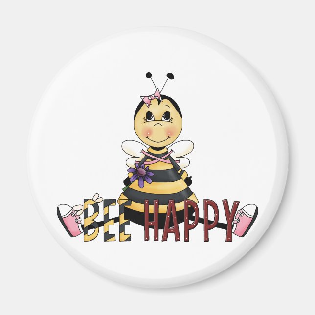 Íman Bee Happy (Frente)
