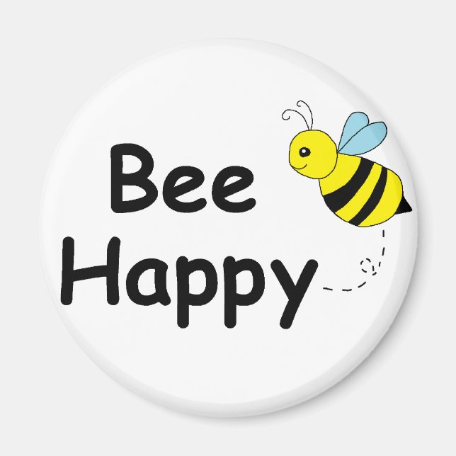 Íman Bee Happy (Frente)