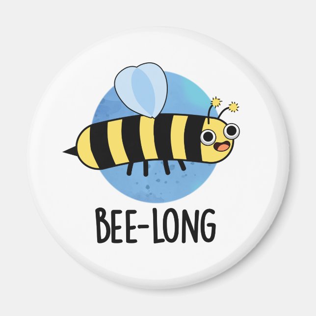 Íman Bee-Long Insett Bee Pun (Frente)