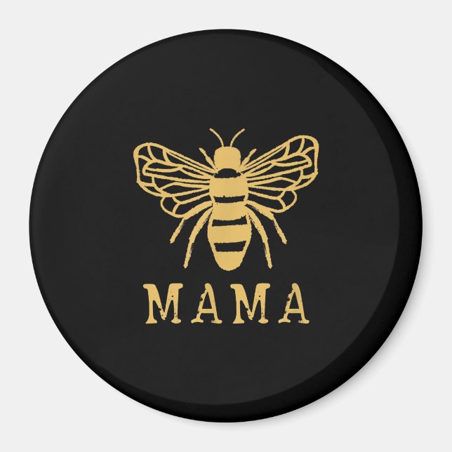 Íman Bee Mama | Presente da mãe | Presente para a abelh (Frente)