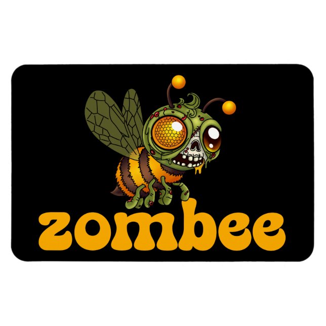 Íman Bee Zombie Bonita (Horizontal)