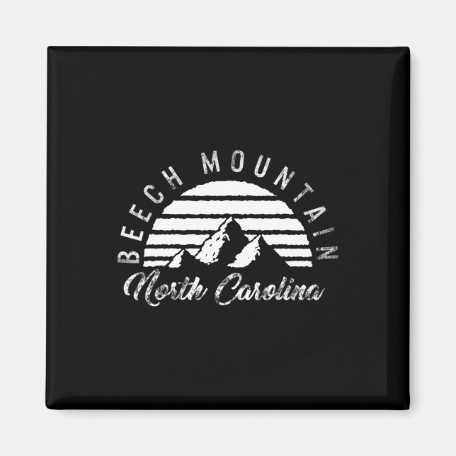 Íman Beech Mountain North Carolina Snowboard (Frente)