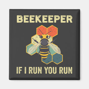 Íman Beekeeper Honeycomb Apicultura Engraçada