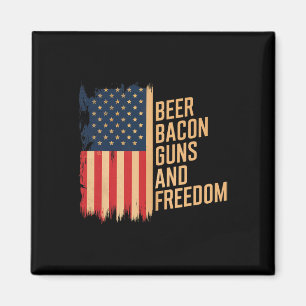 Íman Beer Bycon Guns E Homens Do Churrasco Da Liberdade