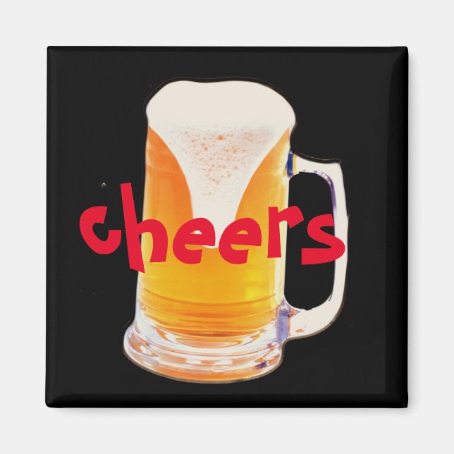 Íman Beer Mug Magnet (Frente)