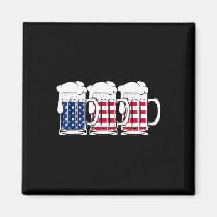 Íman Beer U.A Flag Merica Bebendo American Men 4
