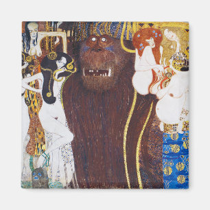 Íman Beethoven Frieze (detalhe), Gustav Klimt