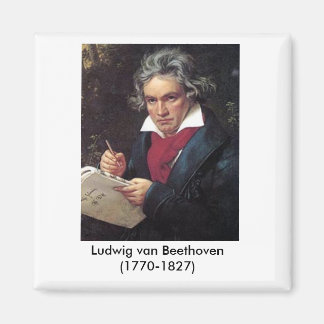 Íman Beethoven Magnet para o Lover Música