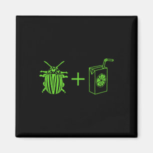 Íman Beetles Vintage Halloween Filme Engraçado Horror C