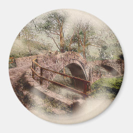 Íman Beggars Bridge, Glaisdale - Watercolour Art