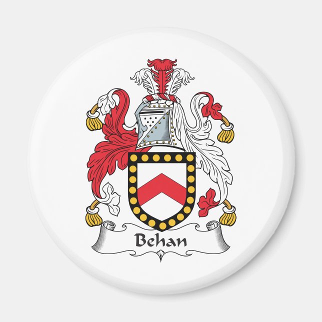 Íman Behan Family Crest (Frente)