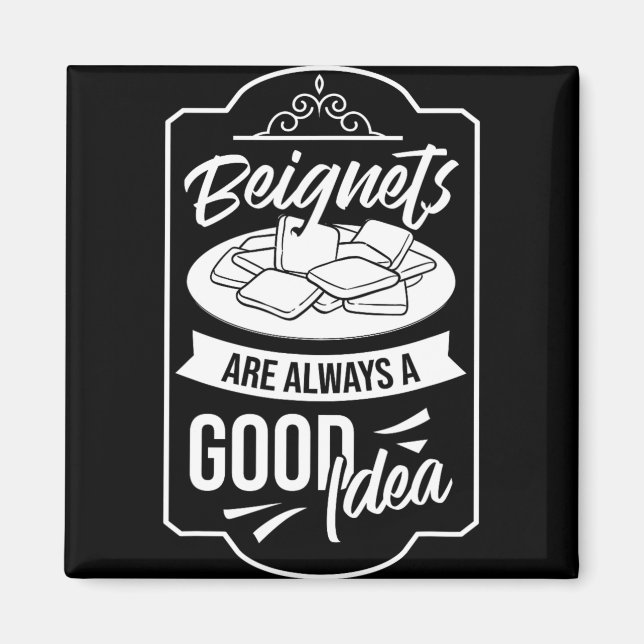 Íman Beignet New Orleans French Quarter  (Frente)