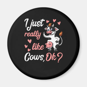 Íman Beija-Fazenda Engraçada De Vaca