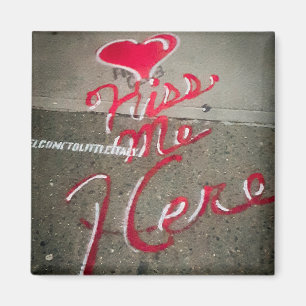 Íman Beije-Me Aqui, Pequena Itália, NYC Magnet