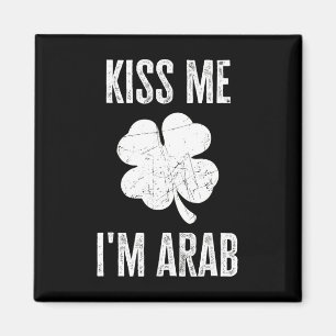 Íman Beije Me Estou Camiseta Árabe Festa Irlandesa Dive