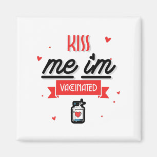 Íman Beije-me Estou Vacinado