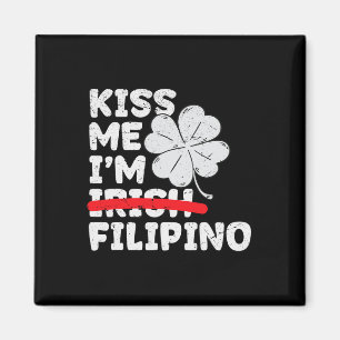 Íman Beije Me Eu Sou Filipino Dia de São Patrício Engra