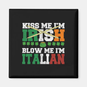 Íman Beije Me Eu Sou Irlandês Sopre Me Eu Sou Italiano