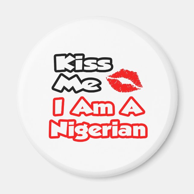 Íman Beije-Me... Eu Sou Um Nigeriano. (Frente)