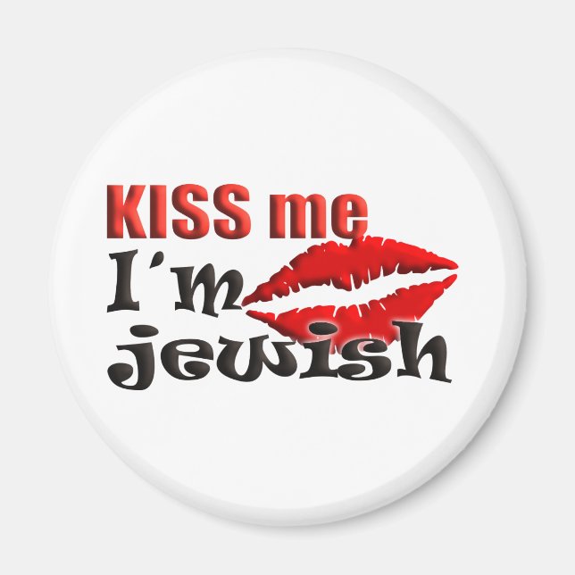 Íman Beije-me que eu sou judaico (Frente)