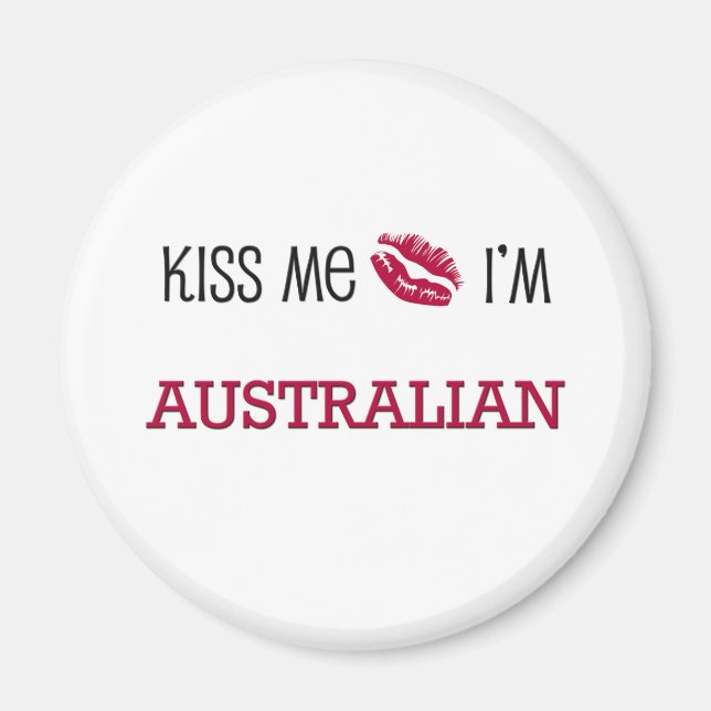 Íman Beije-me, sou AUSTRALIANO (Frente)