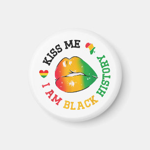 Íman Beije-Me Sou História Negra Mês Afro-Americano