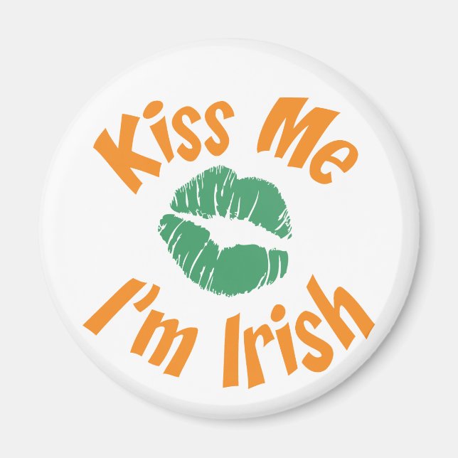 Íman Beije-me, sou irlandês (Frente)