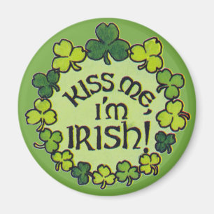 Íman Beije-me Sou Irlandês - Magnet