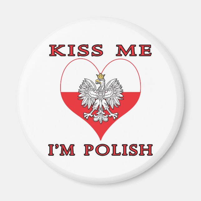 Íman Beije-me, sou polonês (Frente)