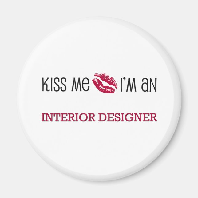 Íman Beije-me, sou um DESIGNER INTERIOR (Frente)