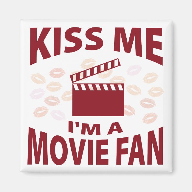 Íman Beije-me, sou um fã de filmes (Frente)