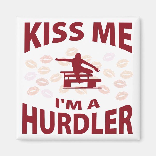 Íman Beije-me, sou um Hurdler (Frente)