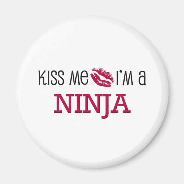 Íman Beije-me, sou um NINJA (Frente)