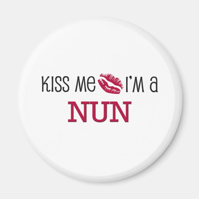 Íman Beije-me, sou um NUN (Frente)