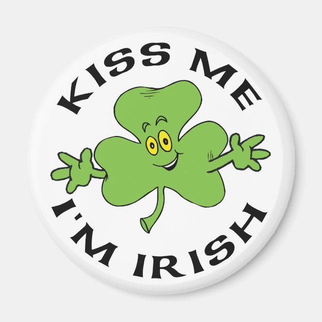 Íman Beije-me, sou um Presente Irlandês (Frente)