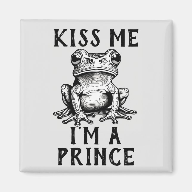 Íman Beije-me, sou um Príncipe Magnet (Frente)