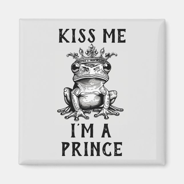 Íman Beije-me, sou um Príncipe Magnet (Frente)