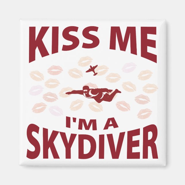 Íman Beije-me, sou um Skydiver (Frente)