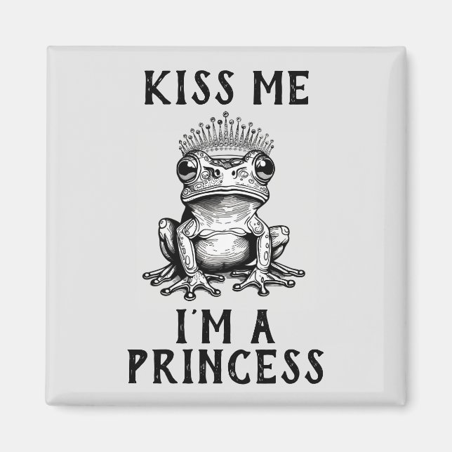 Íman Beije-me, sou uma Princesa Magnet (Frente)