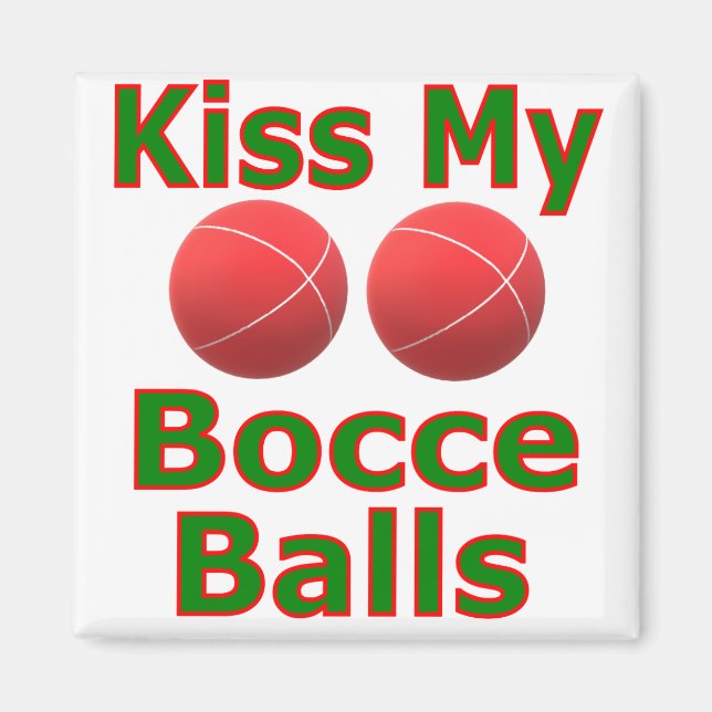 Íman Beije Minhas Bolas de Bocce (Frente)